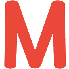 red letter m