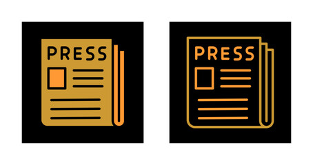 Press Release Icon Design