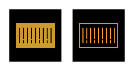 Barcode Label Icon Design