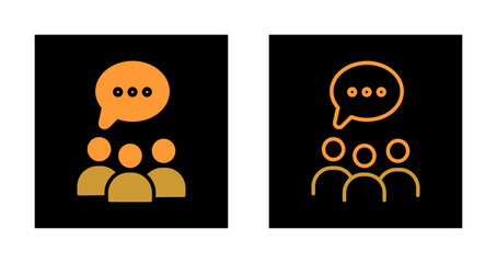 Group Chat Icon Design