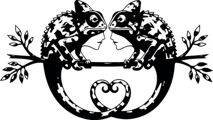 Abstract geometric composition with vibrant color palette