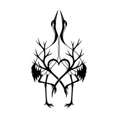 Abstract geometric composition with vibrant color palette