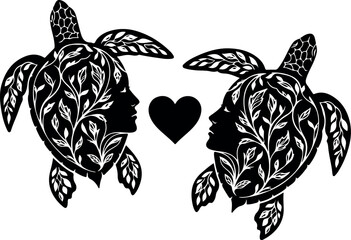 Abstract geometric composition with bold colors