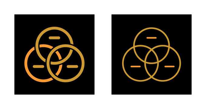 Venn Diagram Icon Design