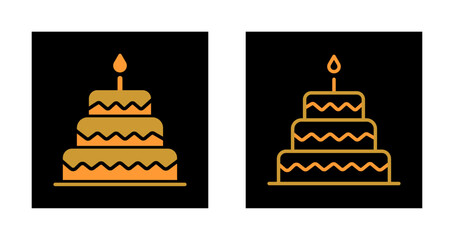 Cake Topper Icon Design
