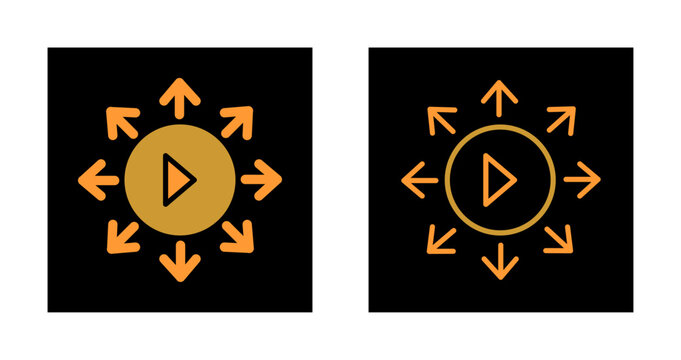 Viral Content Icon Design