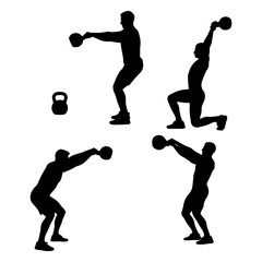 iron ball throing silhouette pack