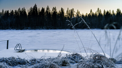 Ice Swimming in Finland 