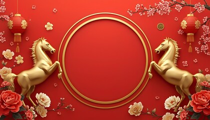 CHINESE NEW YEAR BACKGROUND DESIGN