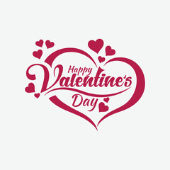 Celebrate love with this elegant Valentine&rsquo;s Day vector design featuring a stylish love shape illustration, perfect for digital art, T-shirts, cards, and romantic graphic projects.