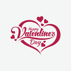 Celebrate love with this elegant Valentine&rsquo;s Day vector design featuring a stylish love shape illustration, perfect for digital art, T-shirts, cards, and romantic graphic projects.