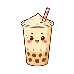 Cute Drink Cartoon Design Very Cool