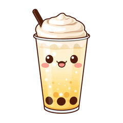 Cute Drink Cartoon Design Very Cool