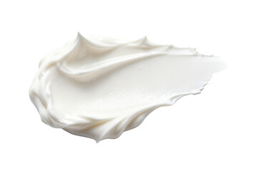 Close-up view of white creamy substance texture and appearance