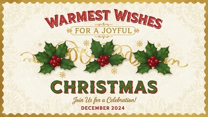 Celebrate the Miracle of Christmas - Traditional Religious Holiday Greeting Card - Wishing You a Season Filled with Faith, Hope, and Divine Love