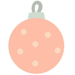 vector illustration of a christmas ball