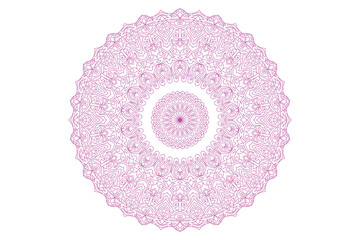 Mandala Design with Beautiful Work