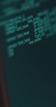 Programming code for software development