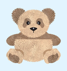 テディベア　パンダ　ぬいぐるみ　モフモフ