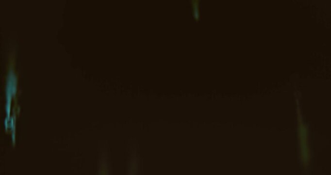 Matrix code, falling columns of numbers