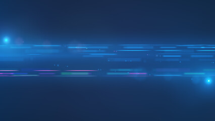 background with lights.stylized blue glow lighting background