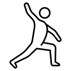 Stretching icon