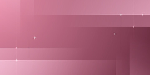 Abstract luxury pink background design. Simple overlap square pattern with glitter element shapes concept.