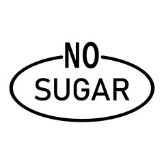 NO SUGAR VECTOR