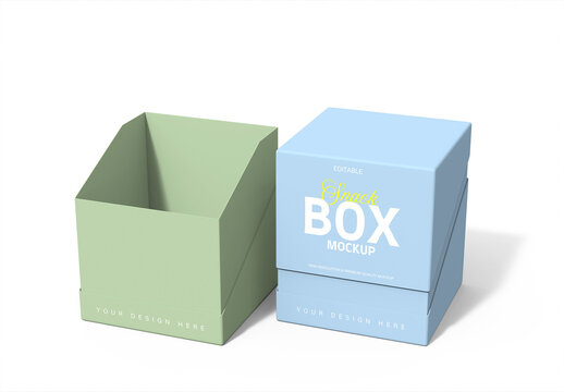 Box Mockup Template