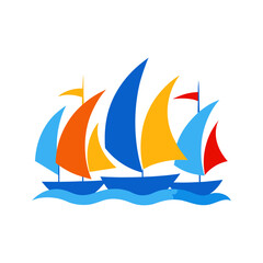 sailing boat on the sea