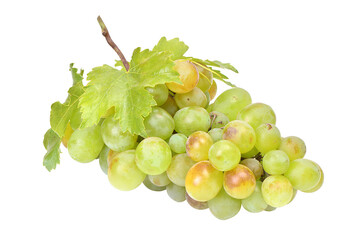 Fototapeta premium Bunch of grapes isolated on white
