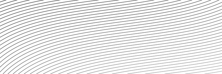 Fototapeta premium Grey line on black. Minimal design. Cover design template, business flyer layout, wallpaper