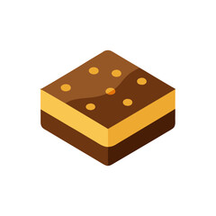 brownie vector clip art for web and graphic design