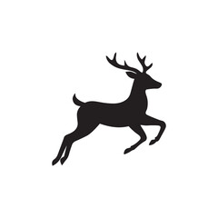 deer silhouette vector