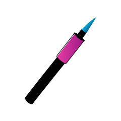 Vector Clip Art Eyeliner on White Background for Web and Graphic Design