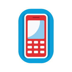 vector clip art phone on white background for web and graphic design