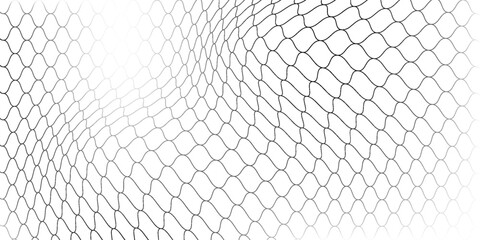 Mesh texture for fishing nets. Seamless pattern for sportswear or soccer goal, volleyball net, basketball hoop, hockey, athletics. Abstract net background for sports © Eka