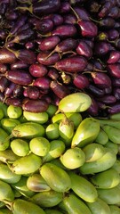 Fresh winter vegetables of India.