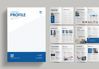 Company Profile Brochure Layout