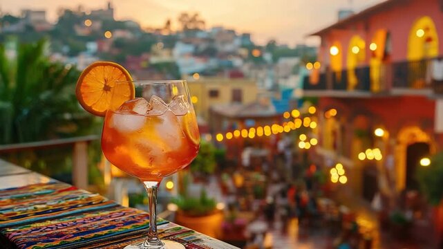 aperol pisco spritz fusion cocktail peruvian drinks video 