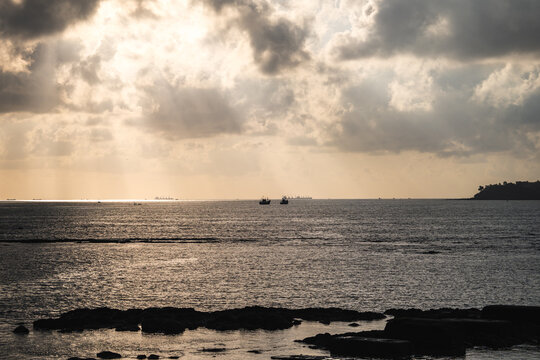 Mumbai, India - 09.24.2025:  View on the City,  Haji Ali Dargah
