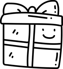 Gift Box Doodle