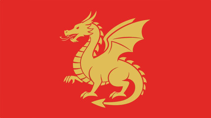 Dragon Silhouette Lunar Icon