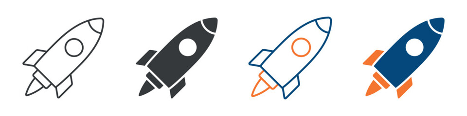 Startup Icon Set Multiple Style Collection 