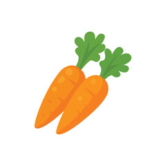 carrot with leaves