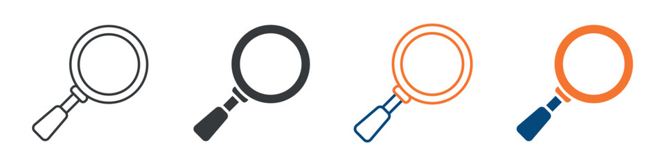 Explore Icon Set Multiple Style Collection 