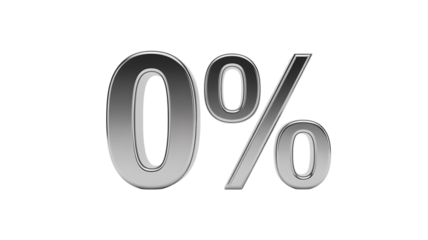 image of 0 percent off sale promotion graphic