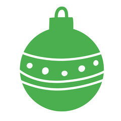 vector christmas balls