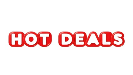 Discover the best hot deals and savings with this eye-catching graphic, perfect for promotions and marketing campaigns