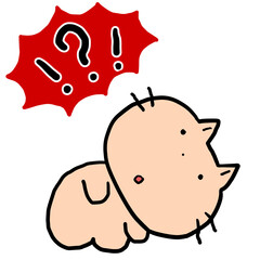 뭐지 뭐야 엥 고양이 이모티콘